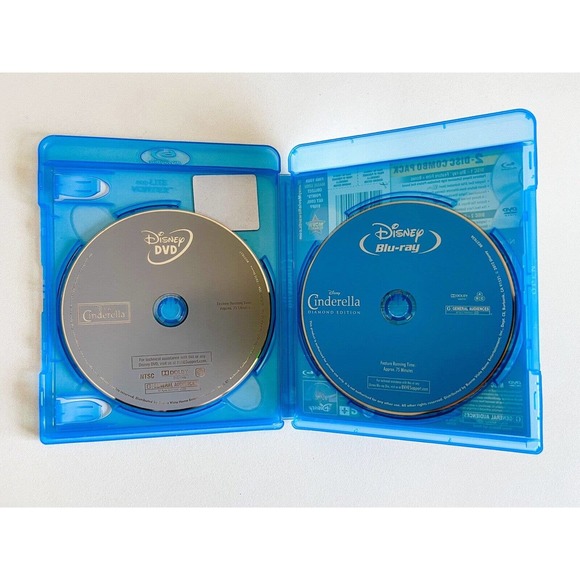 Cinderella Blu-ray/DVD, 2012, 2-Disc Set, Diamond Edition With Slipcover - Picture 8 of 9
